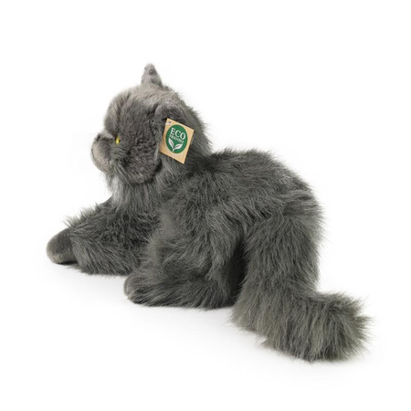 Rappa - Plüss valósághű kabala perzsa macska fekvő 30 cm Környezetbarát