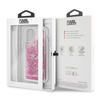 Karl Lagerfeld Glitter Liquid Floatting Charms - iPhone 11 Pro Hülle (Pink Floatting Charms)