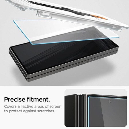 Spigen Glas.TR EZ Fit 2er-Pack - Gehärtetes Glas für Samsung Galaxy Z Fold 6 (2 Stück)