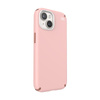 Speck Presidio2 Pro - Hülle für iPhone 16e / iPhone 15 / iPhone 14 / iPhone 13 (Dahlia Pink / Rose Copper / Weiß)