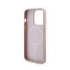 Guess Saffiano MagSafe - Case for iPhone 15 Pro (Pink)