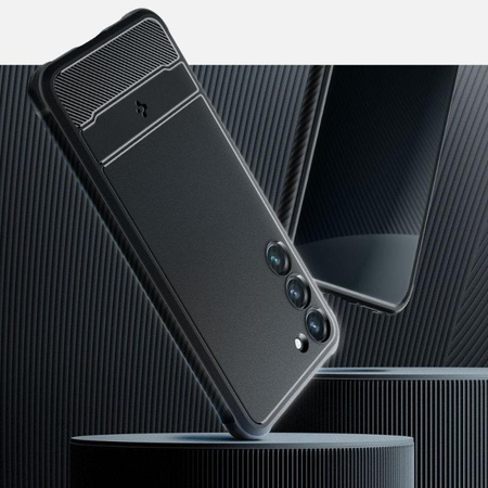 Spigen Rugged Armor - Hülle für Samsung Galaxy S23 (Mattschwarz)