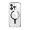 Speck Presidio Perfect-Clear Grip ClickLock & MagSafe - Case iPhone 15 Pro (Klar / Chrom-Finish / Serene Silber)