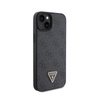 Guess Crossbody 4G Metall-Logo - iPhone 15 Tasche (schwarz)