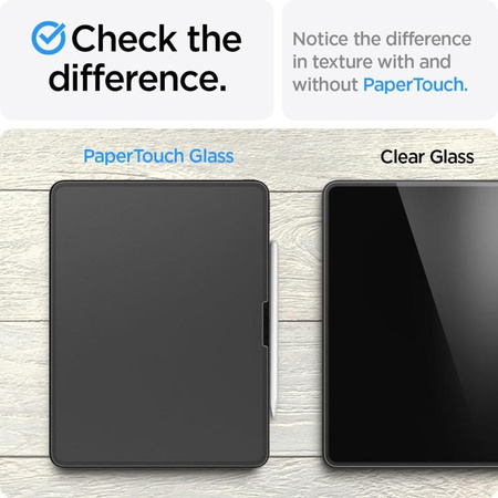 Spigen Paper Touch - Verre trempé pour iPad Pro 11" (M4, 2024) (Matte Clear)