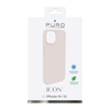 PURO ICON Cover - pouzdro pro iPhone 14 / 13 (pískově růžová)