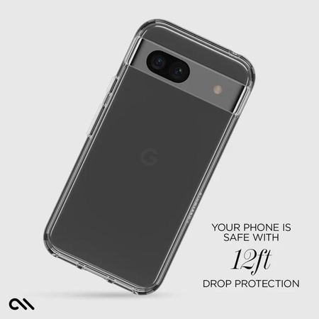 Case-Mate Signature Clear - Google Pixel 8A Gehäuse (Transparent)
