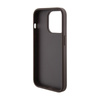 Guess Grip Stand 4G Triangle Strass Logo - Etui iPhone 15 Pro (brązowy)