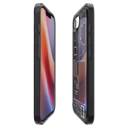 Spigen Ultra Hybrid MagSafe - étui pour iPhone 16e (Zero One Black)