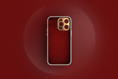 Moshi Napa Slim MagSafe - Leather iPhone 14 Plus Case (Serene Gray)