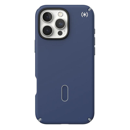 Speck Presidio2 Pro ClickLock & MagSafe - iPhone 16 Pro Max Case (Coastal Blue / Dust Grey / White)