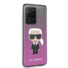Karl Lagerfeld Ikonik - pouzdro pro Samsung Galaxy S20 Ultra (růžové)