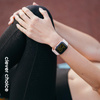 Crong Liquid - Pánt Apple Watch 44/45/46/49 mm-es órához (homokrózsaszín)