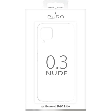PURO 0.3 Nude - Pouzdro pro Huawei P40 Lite (průhledné)