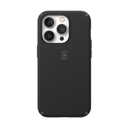 Speck CandyShell Pro - iPhone 14 Pro tok MICROBAN bevonattal (fekete / pala szürke)