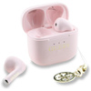 Guess Glossy Effect Printed Classic Logo & Charm - TWS Casque Bluetooth + étui de chargement (rose)