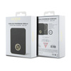 Guess 4G Strassed Metal Logo MagSafe - Power Bank 3000 mAh 5W MagSafe à induction (noir)