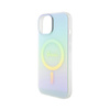 Guess IML Iridescent MagSafe - iPhone 15 Tasche (türkis)
