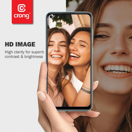 Crong 7D Nano Flexible Glass - 9H hybrid glass for the entire screen of Xiaomi Mi 10 Lite
