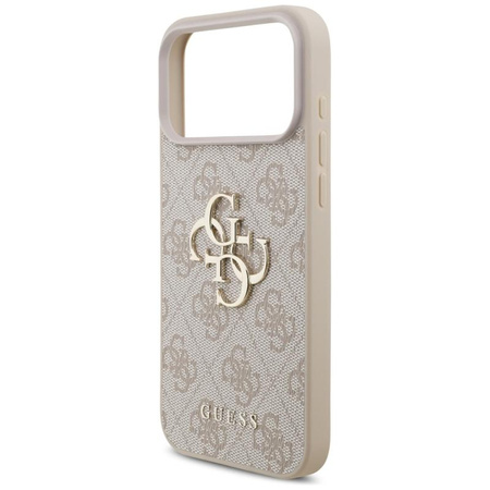 Guess 4G Strap 4G Classic Logo - Pouzdro iPhone 17 Pro Max (Růžová)