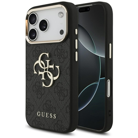 Etui do iPhone 17 Pro Guess Classic Oryginalne Czarny Modny Pokrowiec Case
