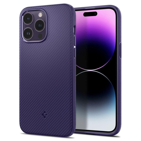 Spigen Mag Armor - Case for iPhone 14 Pro (purple)
