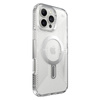 Speck Presidio Perfect-Clear Grip ClickLock & MagSafe - Etui iPhone 16 Pro Max (Clear / Chrome Finish / Serene Silver)