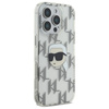 Karl Lagerfeld IML Karl Head Electroplated - Case for iPhone 16 Pro Max (transparent)