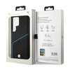 BMW Signature Leather Textured & Line MagSafe - Samsung Galaxy S24 Ultra Case (black)