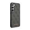 Guess 4G Metal Gold Logo - pouzdro pro Samsung Galaxy S24+ (černé)