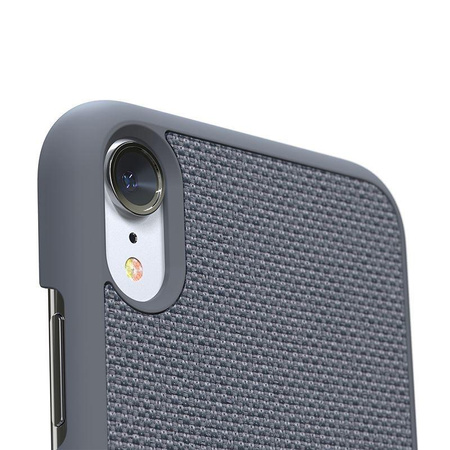 Nordic Elements Original Hel - Fából készült tok iPhone XR készülékhez (középszürke)