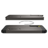 Spigen Tough Armor MagSafe - étui pour Samsung Galaxy S25+ (Gunmetal)