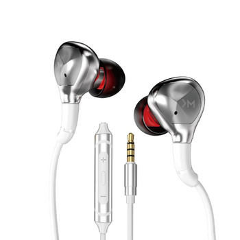 WEKOME YC06 Blackin Series - drátová sluchátka s 3,5mm HiFi konektorem (bílá)