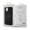 Guess Saffiano MagSafe - iPhone 15 Plus Tasche (schwarz)