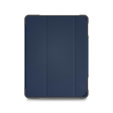 STM Dux Plus Duo - Étui blindé pour iPad 10.2" (2021-2019) MIL-STD-810G avec chargement de l'Apple Pencil (Bleu nuit)