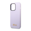 Guess Silicone Vintage - iPhone 14 Pro Max Case (purple)