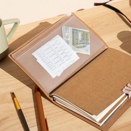 Harry Potter - Leather Travel Notebook 12x19.6 cm (Brown)