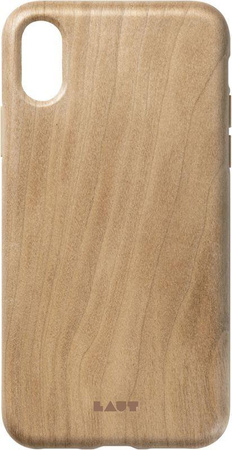 Laut PINNACLE - Case for iPhone XR with natural wood (Cherry Wood)