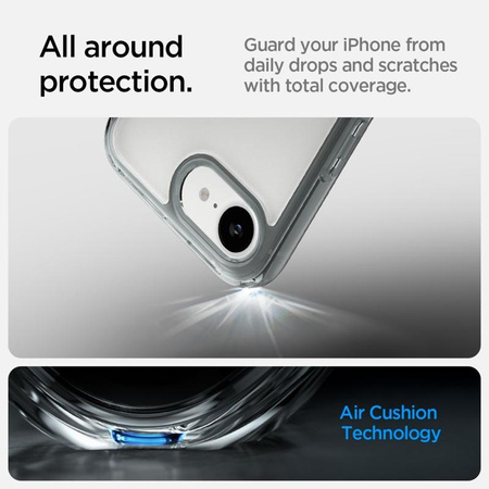 Spigen Ultra Hybrid - tok iPhone 16e készülékhez (Space Crystal)