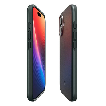 ETUI DO IPHONE 17 do MAGSAFE SPIGEN THIN FIT ORYGINALNE ZIELONE