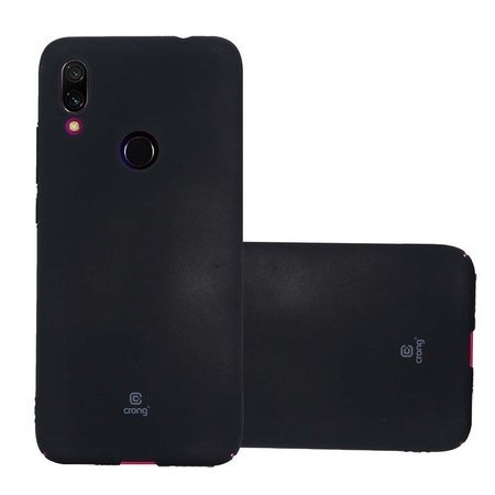 Crong Smooth Skin - Xiaomi Redmi 7 Case (black)