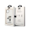 Karl Lagerfeld IML Glitter NFT Karl & Choupette - Coque iPhone 11 (Transparente)