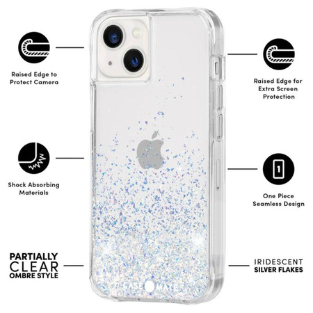 Case-Mate Twinkle Ombre - iPhone 13 Case (Stardust)