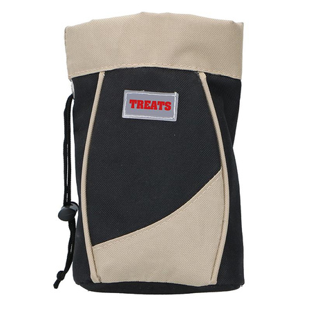 Pet treat pouch Folding pet treat case (brown)
