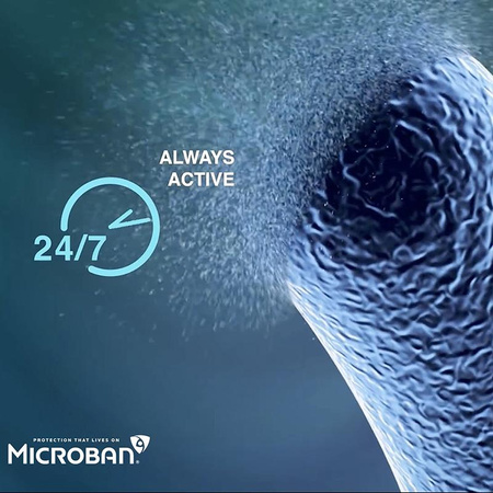 Cellularline Sensation Plus - pouzdro pro iPhone 15 Pro s povrchovou úpravou MICROBAN (černé)