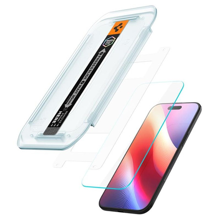 Spigen Glas.TR EZ Fit 2-Pack - Tvrzené sklo pro iPhone Air