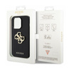 Guess 4G Strass Metal Logo - iPhone 15 Pro Max Case (silver)
