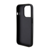 Guess Grip Stand 4G Saffiano Strass Logo - Etui iPhone 15 Pro (czarny)