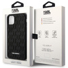 Karl Lagerfeld Monogram 3D Pattern - Etui iPhone 11 (Czarny)