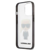 Karl Lagerfeld Ikonik Karl - pouzdro pro iPhone 13 Pro (čiré / černý rámeček)